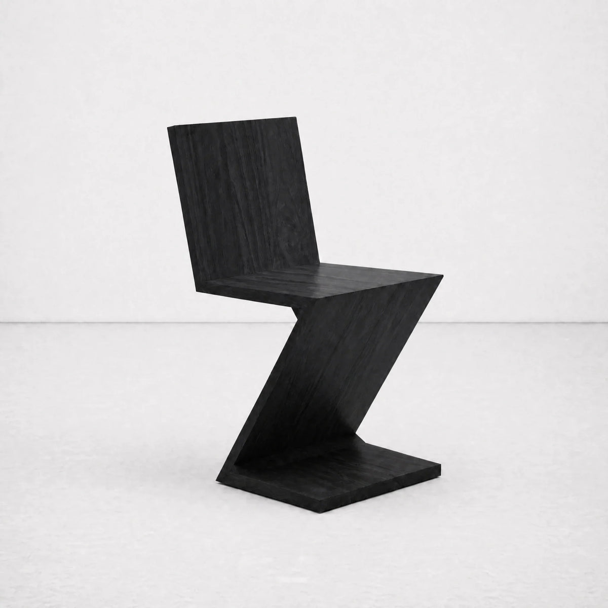 Zig Zag Chair | Black Chair Interior Moderna