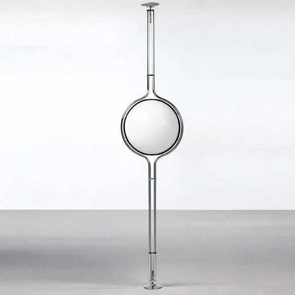 Solus Floor to Ceiling Lamp Lamp Interior Moderna Chrome Silver